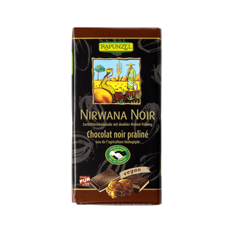 Čokoláda hořká Nirwana 100 g BIO   RAPUNZEL