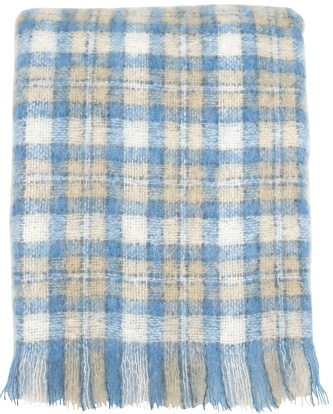 Mohérová deka Uma Beige