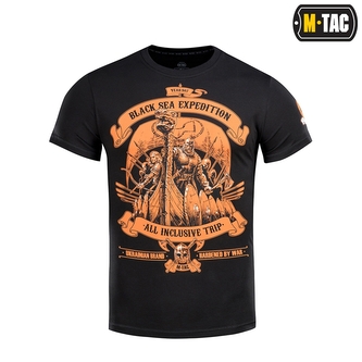 Tričko s potiskem M-Tac Black Sea Expedition - černé, XXL