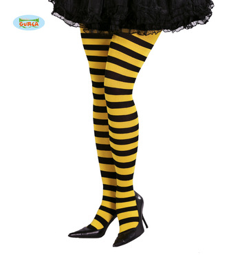 Punčocháče včelka žluto-černé Punčocháče včelka žluto-černé