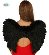 Péřová křídla černá x