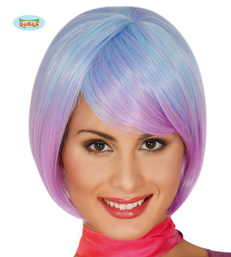 Blue extra wig - dámská paruka