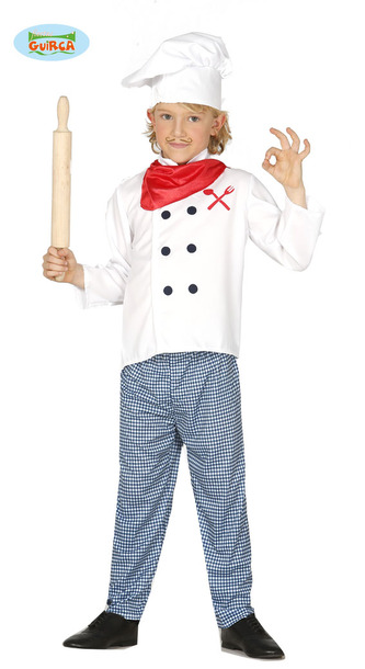 Kuchař - dětský kostým 10-12 let