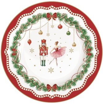 Porcelánový dezertní talíř Magie De Noel