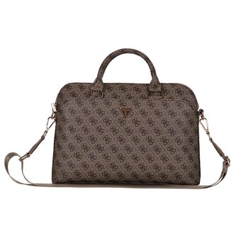 Guess PU 4G Triangle Logo Taška na Notebook 15/16" Brown Guess PU 4G Triangle Logo Taška na Notebook 15/16" Brown
