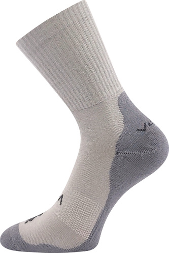 VoXX® ponožky Barefootan froté sv.šedá 35-38 (23-25) 3 páry