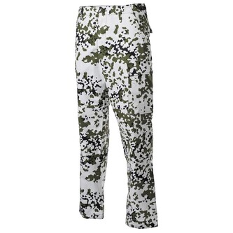 Bojové kalhoty US BDU - snowcamo, M