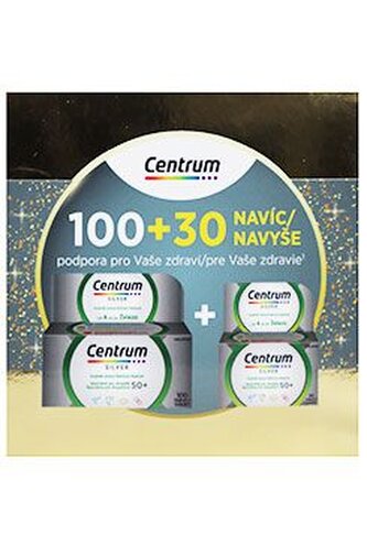 Multivitamin Centrum Silver 100tbl+30 vánoce