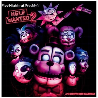 Kalendář Five Nights at Freddy's 2025