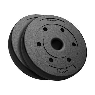 Sada bitumenových závaží 2x10kg, 51mm, REBEL ACTIVE RBA-2140