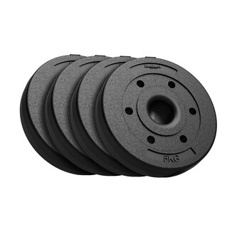 Sada bitumenových závaží 4x5kg, 51mm, REBEL ACTIVE RBA-2138 Sada bitumenových závaží 4x5kg, 51mm, REBEL ACTIVE RBA-2138