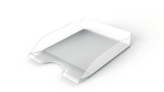 Odkladač "Basic", transparentní, plast, DURABLE 1701674400