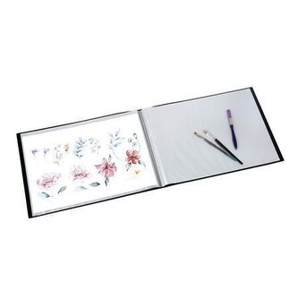 Prezentační složka "Creative Gallery", na šířku, 30 kapes, A3, PP, VIQUEL 547005-04