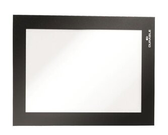 Prezentační rám "DURAFRAME MAGNETIC", černá, A6, magnetický, DURABLE 494801