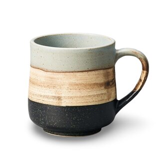 Japonský keramický hrnek šedý 240 ml