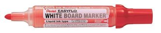Popisovač na bílou tabuli "Easyflo", červená, 6 mm, kuželový hrot, PENTEL MW50M-B