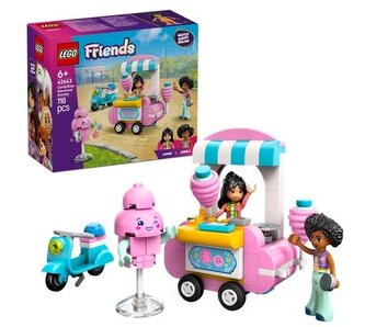 LEGO® Friends 42643 Stánek s cukrovou vatou a skútr