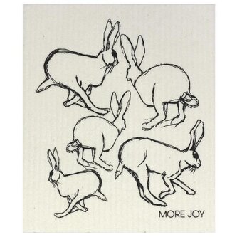 More Joy, kuchyňský hadřík Rabbits, 1 ks