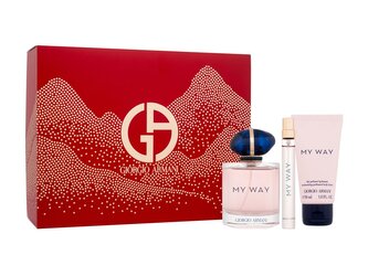Giorgio Armani My Way parfémovaná voda 90 ml + tělové mléko 50 ml + parfémovaná voda 10 ml