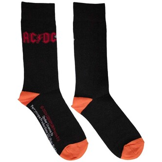 Ponožky AC/DC - Red Logo, 39 - 45