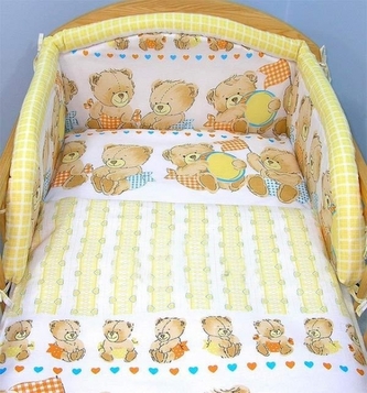 Mantinel s povlečením, 3D, bavlna, Darland, neutrální motiv, 135 x 100 cm; 135x100