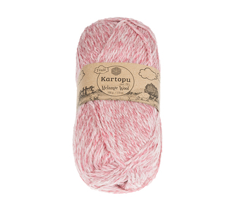 Příze MELANGE WOOL - růžová melír - 100g / 170 m