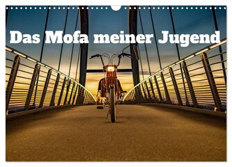Das Mofa meiner Jugend (Wandkalender 2025 DIN A3 quer), CALVENDO Monatskalender