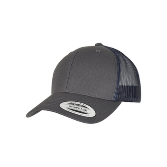 Kšiltovka Flexfit Retro Trucker 2-Tone - tmavě šedá-navy