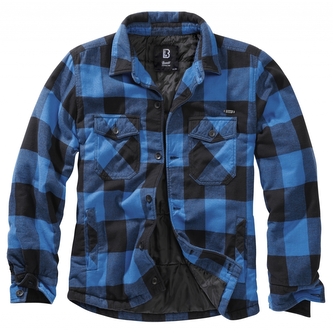 Bunda Brandit Lumberjacket - modrá, L Bunda Brandit Lumberjacket - modrá, L