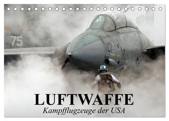 Luftwaffe. Kampfflugzeuge der USA (Tischkalender 2025 DIN A5 quer), CALVENDO Monatskalender