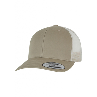 Kšiltovka Flexfit Retro Trucker 2-Tone - béžová-šedá