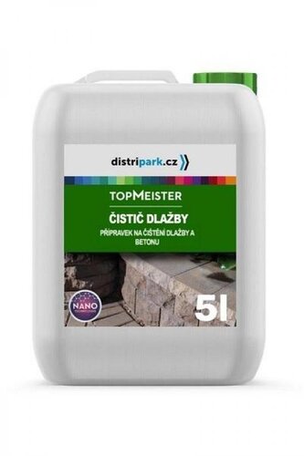 PCC MORAVA - CHEM TopMeister čistič dlažby a betonu - 5l PCC MORAVA - CHEM TopMeister čistič dlažby a betonu - 5l