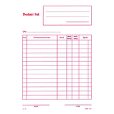 Dodací list bez DPH A5, samoprepis (151)