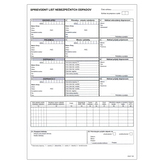 Průvodní dopis nebezpečných odpadů A4 8-list (136)