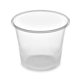 Dressingová miska (PP) Dressingboxx priehľadná Ø70mm 125ml [50 ks]