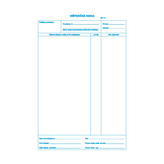 Inspekční kniha A4, 25 x 3 listy, samoprepis (306)