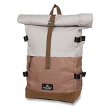 Batoh Walker Roll-up Two Grey / Biscuit
