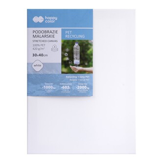 Malířské plátno Happy Color 30x40 cm na rámu - recyklovaný PET