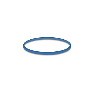 Gumička slabá modrá 1mm Ø3cm [1 kg]