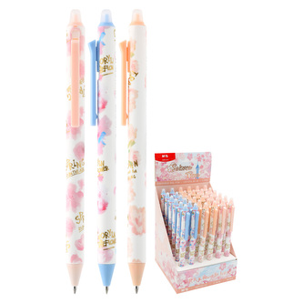 Roller gelový/gumovací M&G Sakura time, hrot 0,7 mm (3 designy)