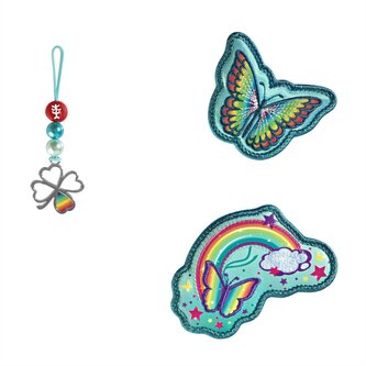 Doplňkový set obrázků MAGIC MAGS Rainbow Ria k aktovkám GRADE, SPACE, CLOUD, KID Doplňkový set obrázků MAGIC MAGS Rainbow Ria k aktovkám GRADE, SPACE, CLOUD, KID