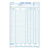 Výdejka Převodka A4, 100 listů (140)