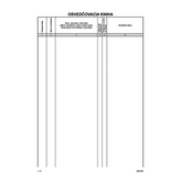 Schvalovací kniha A4, tvrdá vazba, 192 str.. (902)