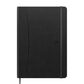 Zápisník Oxford Signature A5/80 listů, čistý, černý