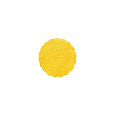 Rozetka (PAP-Airlaid) PREMIUM žltá Ø9cm [500 ks]