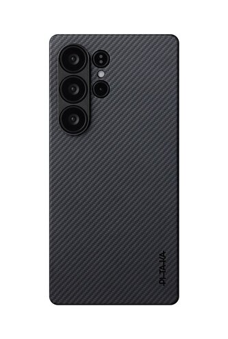 Pitaka Ultra-Slim Case, Black/Grey Twill - Sansung Galaxy S 2025 Ultra