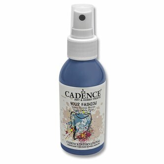 Textilní barva ve spreji Cadence, tm. tyrkys, 100ml