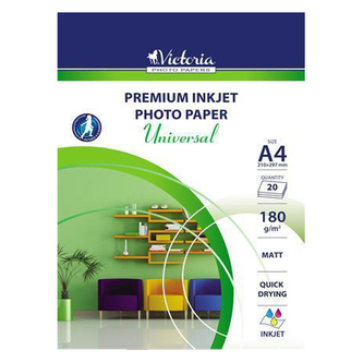 Fotopapír "Universal", matný, A4, 180 g