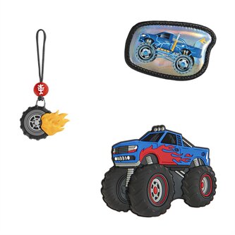 Doplňkový set obrázků MAGIC MAGS Monster Truck Rocky k aktovkám GRADE, SPACE, CLOUD Doplňkový set obrázků MAGIC MAGS Monster Truck Rocky k aktovkám GRADE, SPACE, CLOUD
