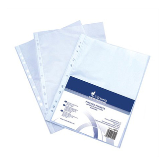 Euroobal s europerforací, A4, 50 mikr, drsný povrch, VICTORIA